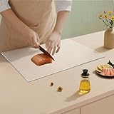 2pcs Acryl-Schneidebrett Cutting Board Großes Schneidbrett Rutschfest Dicker langlebiger Alternativen Küchenbrett Durchsichtig lebensmittelechtes Küchenwerkzeug Perfekt Schutz Arbeitsplatten 45*40cm