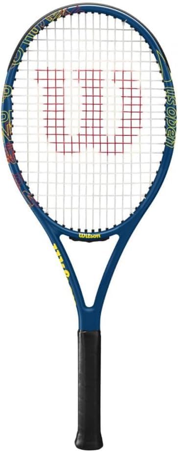 Wilson US Open GS 105 Tennis Racquet Bundled with a Wilson Advantage 2.5 Tennis Racquet Bag – Optional Accessories