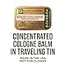 Duke Cannon Supply Co. Solid Cologne for Men Bourbon (Woodsy, Charred Oak Barrel Scent) - Concentrated Balm, Travel-Friendly Convenient Tin, 1.5 oz