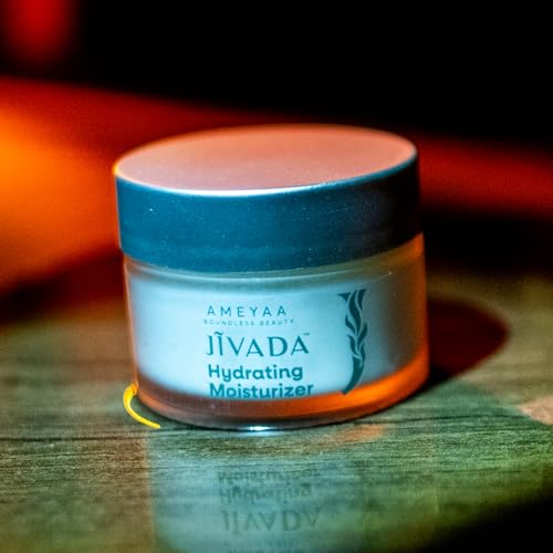 Image of Jivada Hydrating Moisturizer with Glutathione & HA | Protects Skin Barrier | Niacinamide & Ceramides|Hydrated Skin |All Skin Types | For Women & Men | Sulphate & Paraben Free | 50g