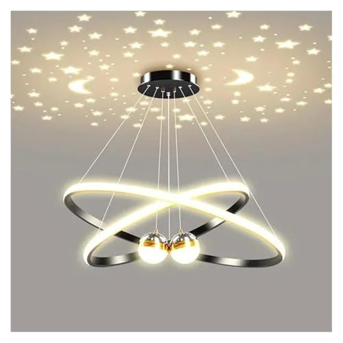 Lumière pour salon créatif et cuisine avec suspension LED étoile moderne