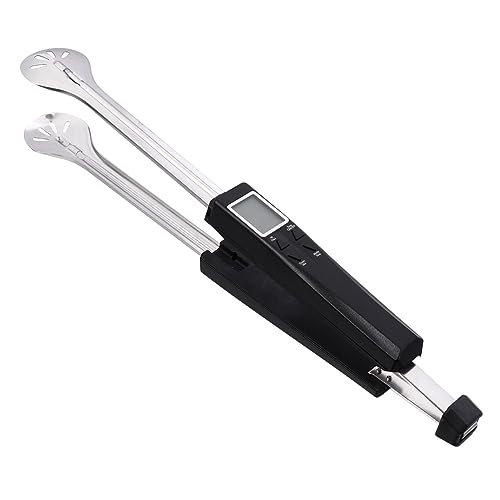 VOSAREA 1 Set Grillzange mit Thermometer 2 in 1 Backthermometer Steakklemme Küche Zange Grillzange mit Sonde VOSAREA 1 Set Grillzange mit Thermometer 2 in 1 Backthermometer Steakklemme Küche Zange Grillzange mit Sonde