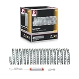 Stecksystem für einfache Installation: Komplettes Set mit LED Stripe, Power Supply und Zubehör - unkomplizierte Montage des Lichtbands durch rückseitig selbstklebende, bedarfsgerecht kürzbare Streifen