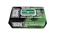 UltraGrime Pro Bio Cleaning Clothwipes | Industrielle Tücher zur Entfernung von Fett, Öl, Farbe und Tinte | 100 extragroße Feuchttücher, 38 cm x 25 cm