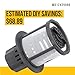 PartsBroz WD12X25995 Fine Filter and Basket Assembly - Compatible With General Electric Hotpoint Haier Dishwasher - Replaces AP6989426 PS16217023 Ultra Durable Replacement