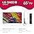 LG 65-Inch Class QNED AI 4K QNED82A Series Smart TV w/AI Sound, HDR10, 4K Super Upscaling, Filmmaker Mode, Wow Orchestra, Alexa Built-in (65QNED82AUA, 2025)