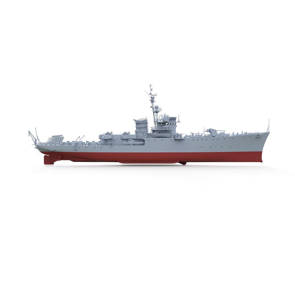 MRY-SFW SSC300576S-A 1/300 Kit Modellino Militare Italia RN Gabbiano Cacciatore Sottomarino Pieno