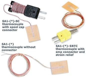 Newport SA1-K-72/N Surface Thermocouple Probe, Type K, 30 Gauge, 80" L
