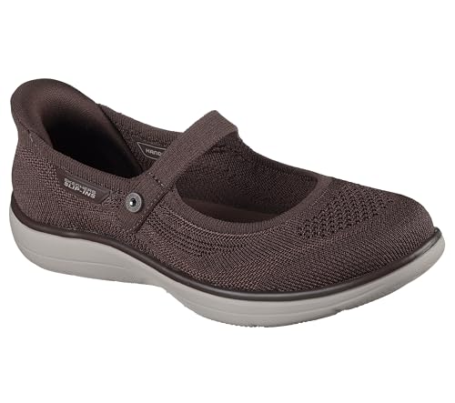 Skechers Women's Hands Free Slip-ins On-The-Go Flex Radiant - Estel, Chocolate, 9 by Skechers - Used condition - Image 3