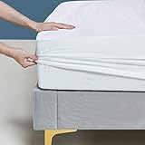 ✔BETTSCHONER MIT GERÄUSCHREDUKTION: Dank des speziellen Materials ist die Bettunterlage geräuscharm. Das Bettlaken ist so passgenau, dass nur wenig Reibung und kaum Geräusche entstehen können.