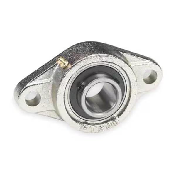 Flange Bearing, 2-Bolt, Ball, 3/4