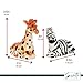 Giraffe & Zebra Salt & Peppers Shakers