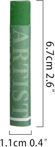 Vista 28 de qianshan Juego de 12 colores pasteles suaves al óleo, no tóxicos, textura suave, colores vibrantes y cremosos, suministros de arte para artistas