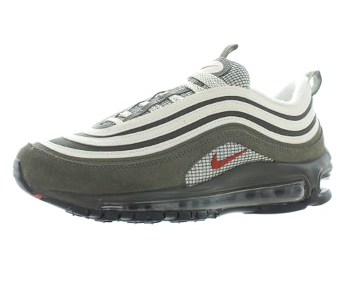 Air Max 97 Phantom in Rugged Orange, Cargo Khaki, Black by Nike