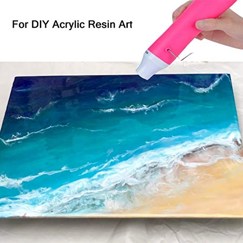 image for CALPALMY Bubble Removing Tool for Epoxy Resin and Acrylic Art, DIY Gli