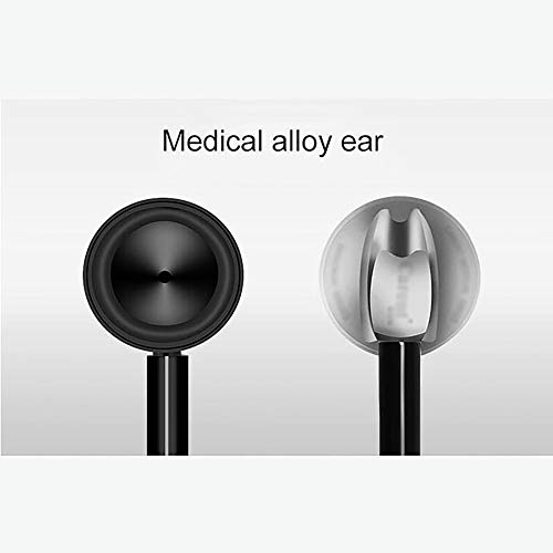 Legering dual-listening-stethoscoop heeft een duidelijke geluidsoverdracht, kan de oorhaak draaien en aanpassen, dikke… - Image 5