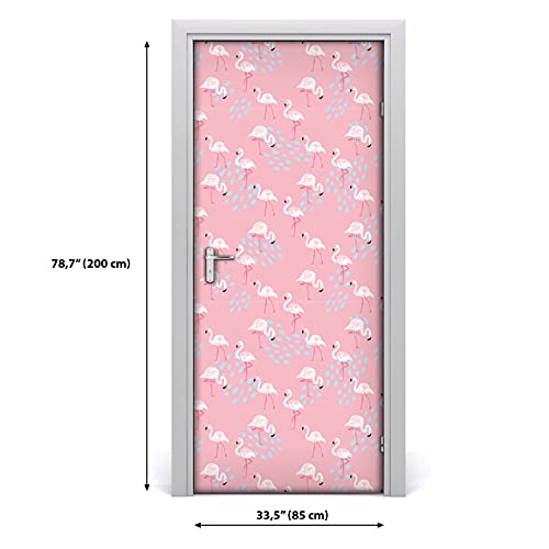 Décoration étiquette imperméable lavable pour rénover une porte
