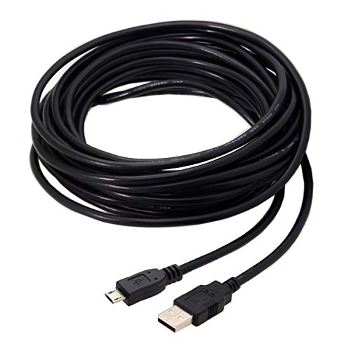 Amazon | Xiwai 3m Micro USB 5ピン - USB 2.0 オス データケーブル