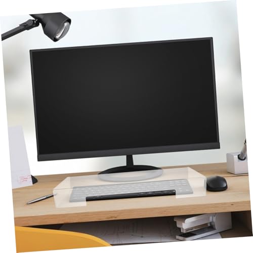 Protector de teclado acrílico para mantener tu escritorio y PC impecables 8