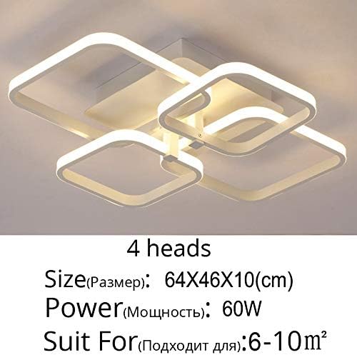 Warmiehomy Modern LED Ceiling Lights Dimmable - Image 4