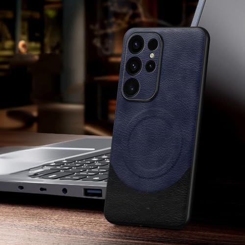 Couverture de téléphone de charge sans fil magnétique S24 Ultra