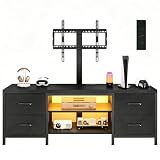 Homiflex TV Stand with Mount for 75 Inch TV