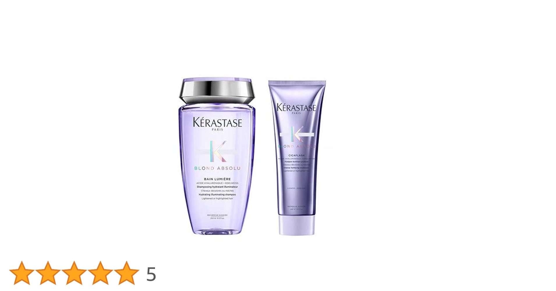 Kérastase Bain Lumière & Cicaflash 1000m Amazon.com: Kerastase Blond Absolu Lumière Illuminating
