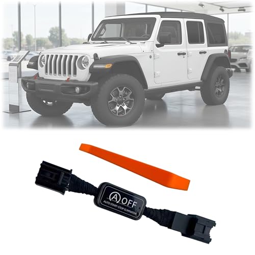 vocsvok Auto Start Stop Eliminator for 2018-2024 Jeep Wrangler JL/JLU & 2020-2024 Gladiator JT -...