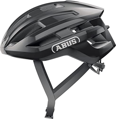 ABUS PowerDome road bike helmet - lightweight bike helmet with clever ventilation system and aerodynamic profile - Made in Italy - for men and women option