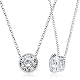 ✅ Silver Anhänger Mit Kette Entwickelt Für Das Perfekte Geschenk, San Valentin, Geburtstage, Hochzeitstage