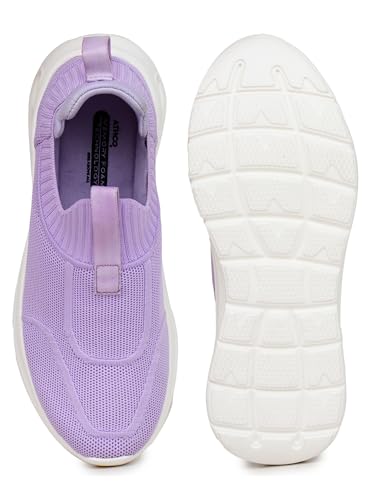 Image of ATHCO Womens Wonder Running Shoes for Woman with Soft Flexible Memory Foam Women's Shoes for Walking Gym Training,Casual, Sports, Lightweight Lace up Athletics Slipon Running Shoes for Ladies & Girls