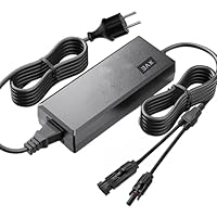 AIFIZO AC auf MC4 Ladegerät, 54V/3A 162W, für SolarFlow 1200 / Hub 2000 / AIO2400 / Solix, Geeignet für den Einsatz im Winter und in der Regenzeit