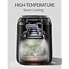 Steam Air Fryer, Self Cleaning Smart Air Fryers, with Visible Window, 1700W High Power Airfryer, 7.5 QT for Family of 4-6, Whisper Quiet Technology, 12-in-1Presets, Dishwasher Safe Non Stick Basket