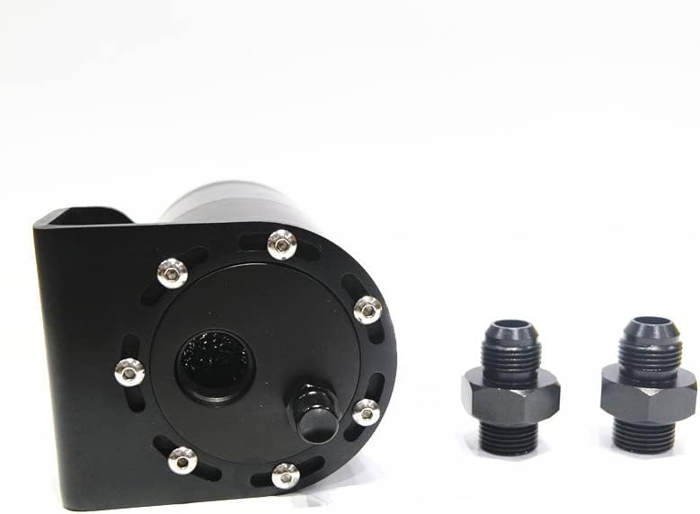 Car Styling Universal Oil Catch Tank Reservoir Engine Fuel Seperator Can Aluminum 350ml AN10