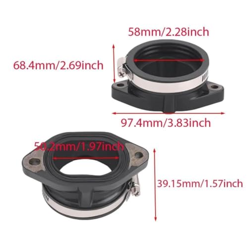 Interfaz colector admisión Polaris RZR 2016-2019 3