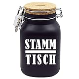 Spardose mit Aufdruck Stammtisch