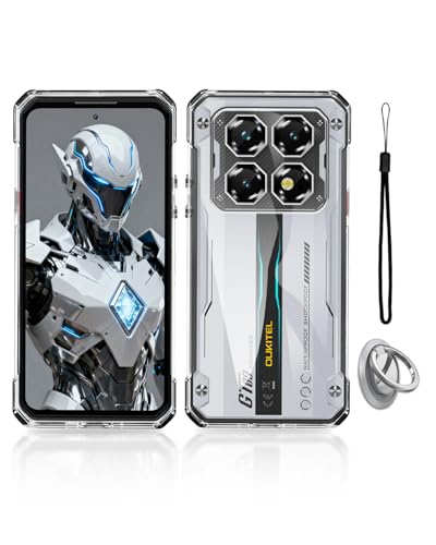 For OUKITEL WP60 5G �p �P�[�X �J�o�[ KONXISA �y���^ TPU �X�}�z�P�[�X �o���p�[�J�o�[ �����Y�ی� �ϋv�� �ϏՌ� �S�ʕی� �����h�~ �w��h�~�i�N���A�j