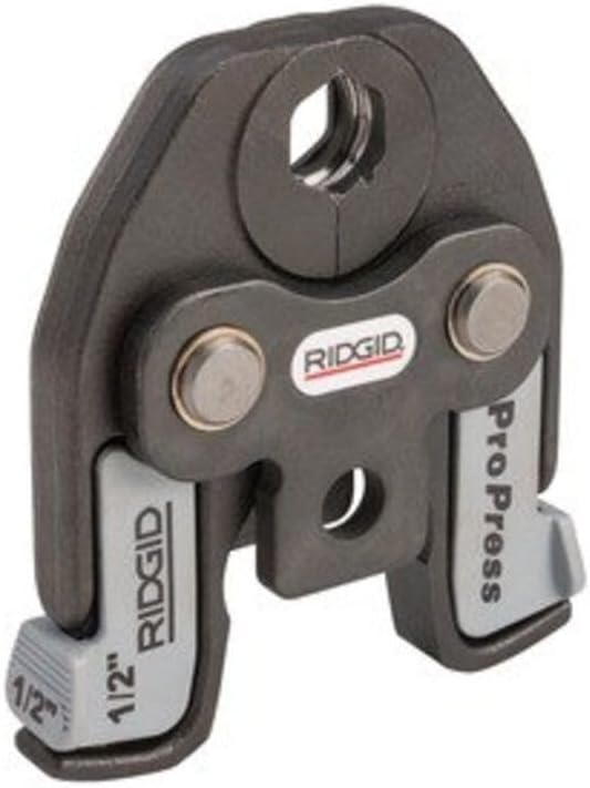 RIDGID 16958 1/2" ProPress Jaw for Compact Series Press Tools, Lightweight and Compact Press Tool Jaw for 1/2" Copper Press Connections