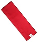 MACS Martial Arts Tai Chi Chinese Traditional Shaolin Kung Fu Sashes for Men Women Cotton(Red)