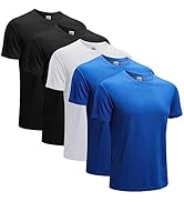 MeetHoo Sportshirt Herren,Laufshirt Kurzarm Funktionsshirt Atmungsaktiv Schnelltrocknendes T Shirt