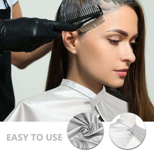 Capa para teñir cabello resistente al aceite para salón y hogar miniatura 5