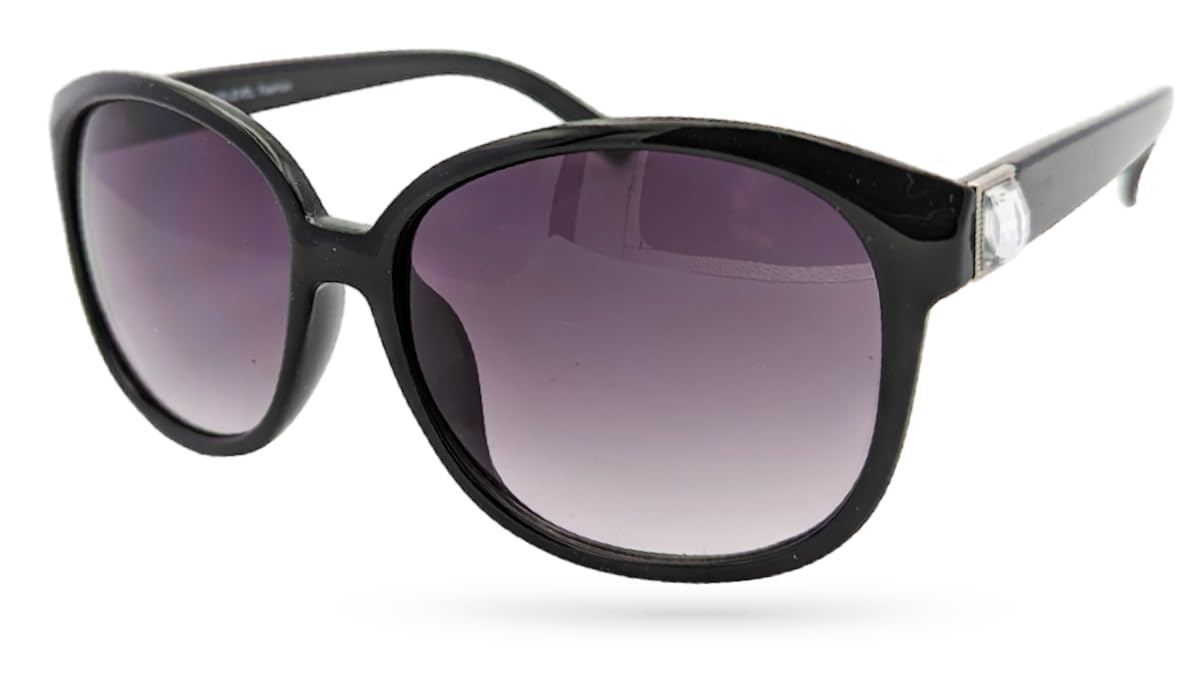 Eyelevel Women's Pink Madelyn Comfortable Fashionable Sunglasses In Black Frame -With Uv400 Protection & Cat3 Lens.