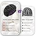 YFONG Mulberry Silk Lining Bonnet for Women Men, Double Layer Hair Bonnet for Sleeping, Non-Slip Sleep Cap with Adjustable Elastic Band, Large Hair Wrap for Curly Hair