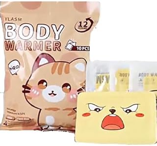 Body Warmers with Adhesive-10 Random expressions-10 Individual Warmers