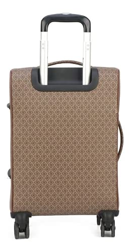 Kit Mala De Viagem Bordo Rodas 360° Com Cadeado e Frasqueira Gash