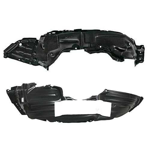 Parts N Go Fender Liner Set For 2018-2020 Sienna Front Driver & Passenger Side Left Right TO1248230 TO1249230 5380608050 5380508050