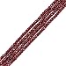 Top Quality Natural Garnet Red Quartz Gemstone 4mm Rondelle Spacer Gem Stone Loose Beads 14 Inch for Jewelry Craft Making GH1R-3