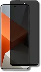 Película De Vidro Privacidade 3D Anti Spy Tela Toda Para Xiaomi (Redmi Note 13 Pro/Note 13 Pro Plus "6.67)