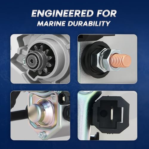 Reemplazo de Arrancador para Continental Lycoming 2.0kW 12V 11 Dientes Denso OSGR miniatura 5