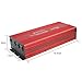 soyond 3000 Watts Power Inverter Power Invertor Modified Sine Wave Inverter 3000w for Home Car Rv Accessories Car Accessories,Camping,Boat,Truck Accessories with AC Outlets Inverter 12v to 110v